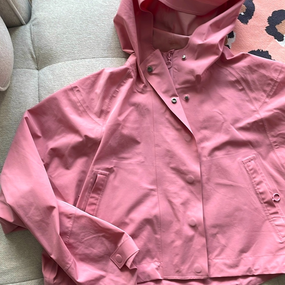 Erika cropped hooded jacket